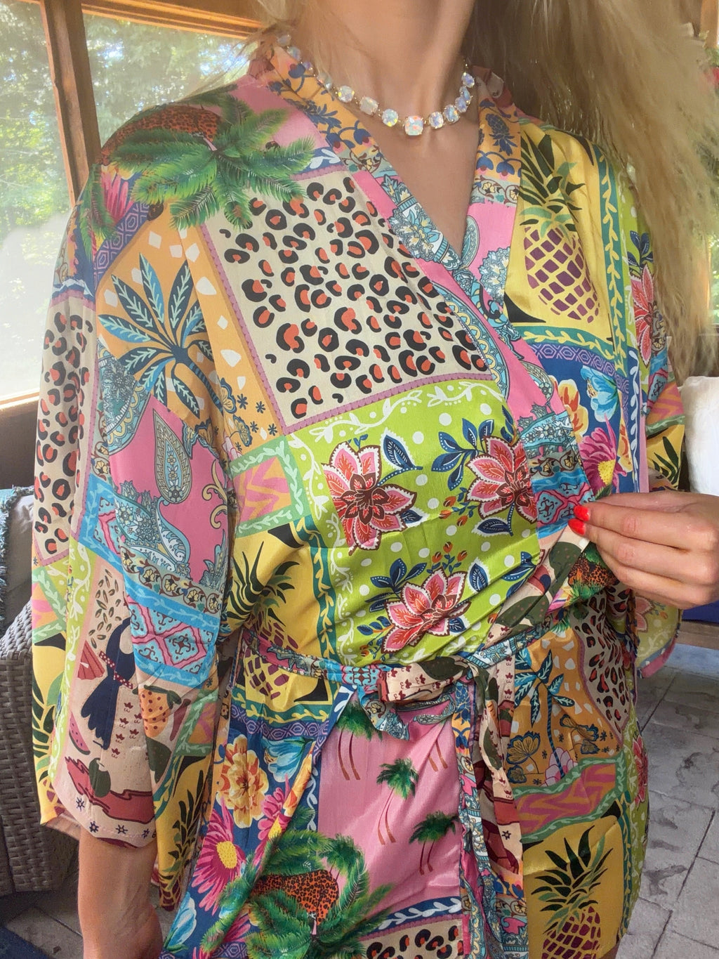 Macaw Pineapple Cover Up