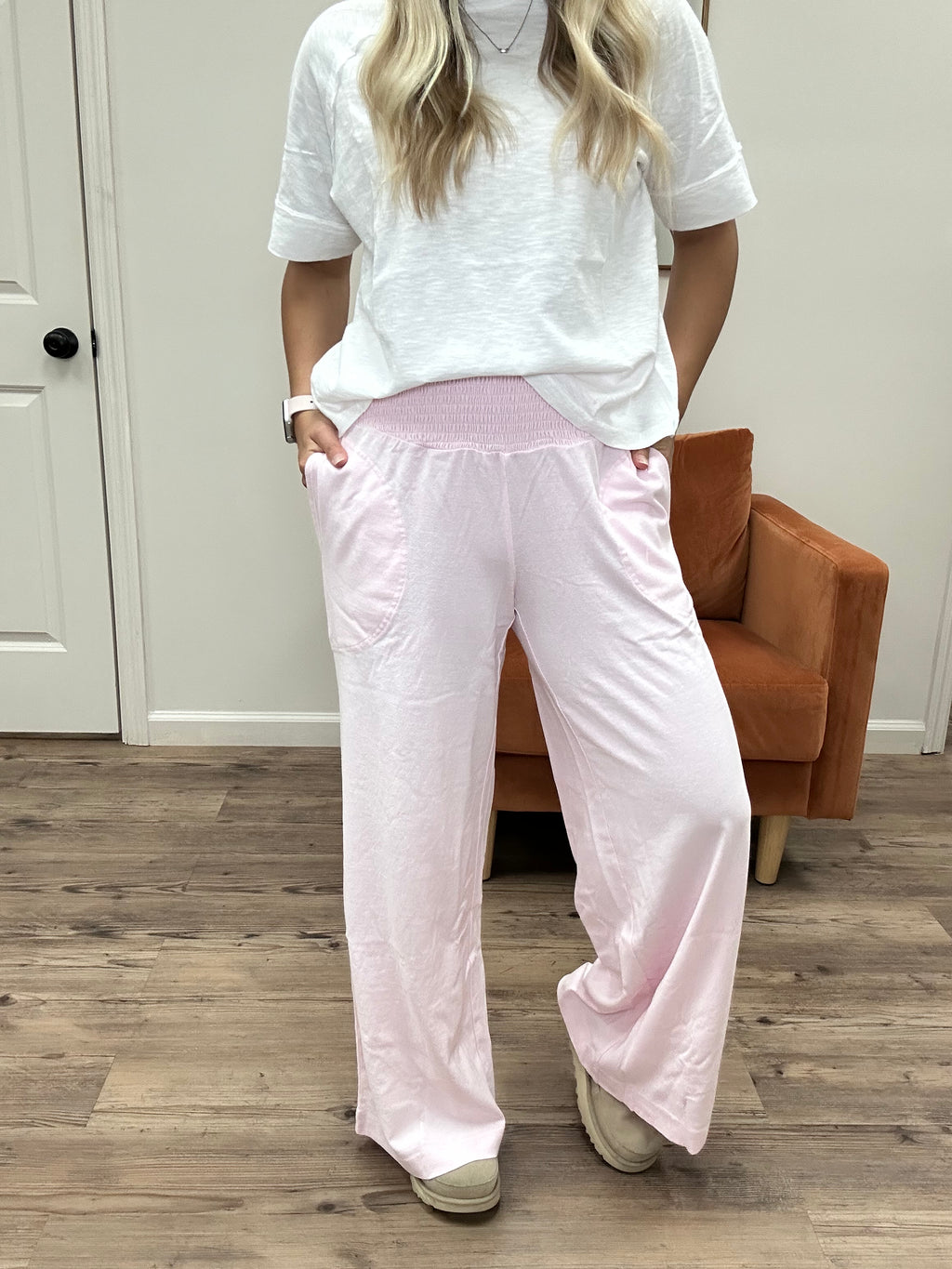 Soft Pink Pants