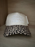 Make Heaven Crowded Vintage Trucker Hat