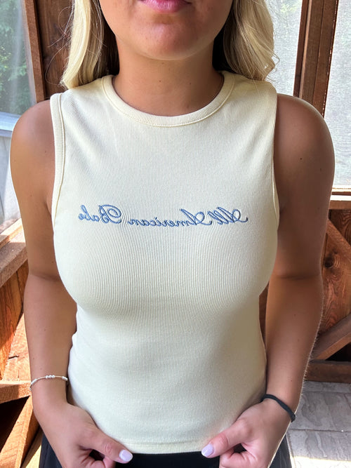 All American Babe Ribbed top
