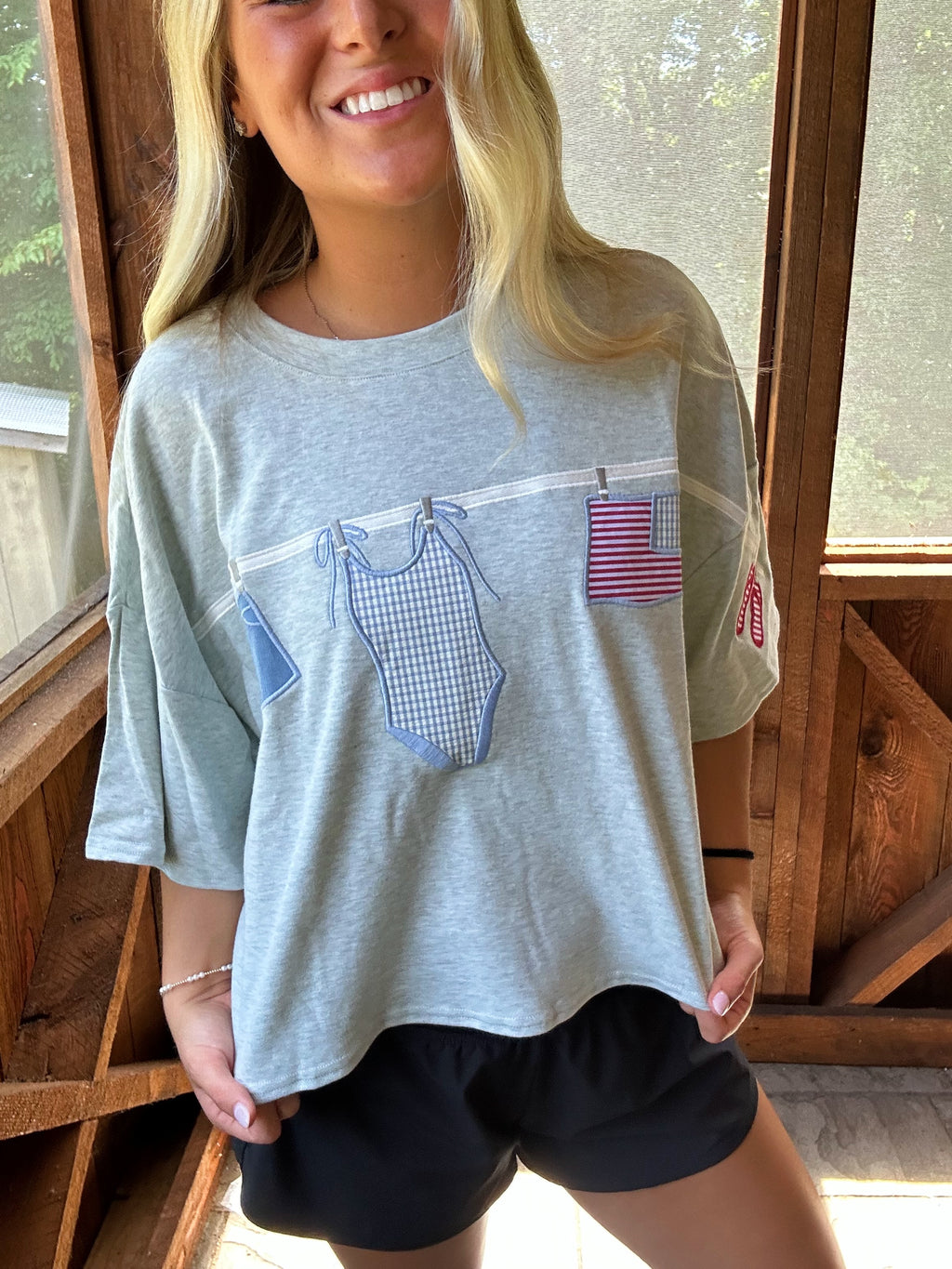 Sunshine on the Line Tee