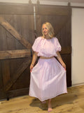Pink Satin Day Dream Skirt