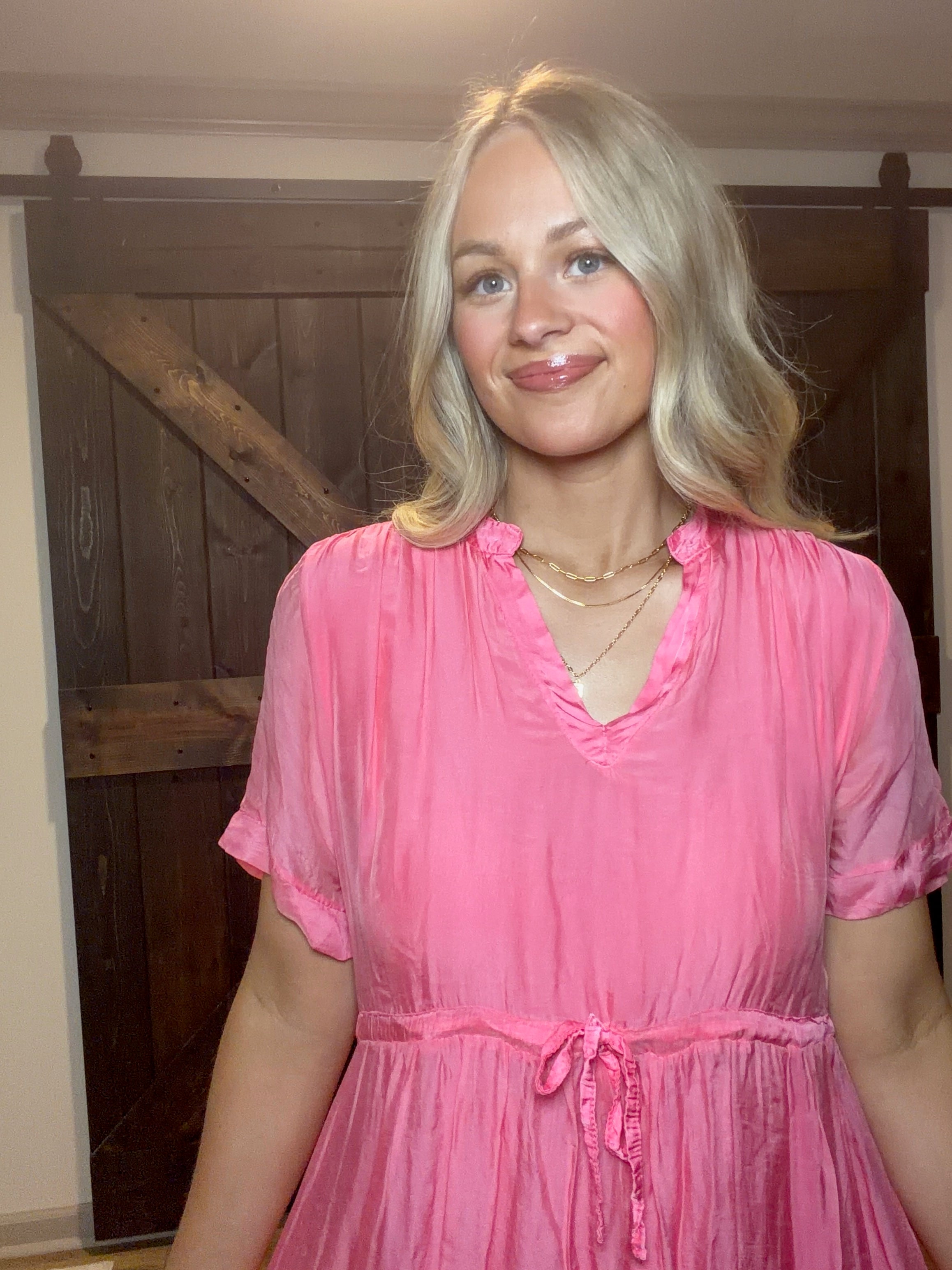 Pink Paradise Maxi Dress