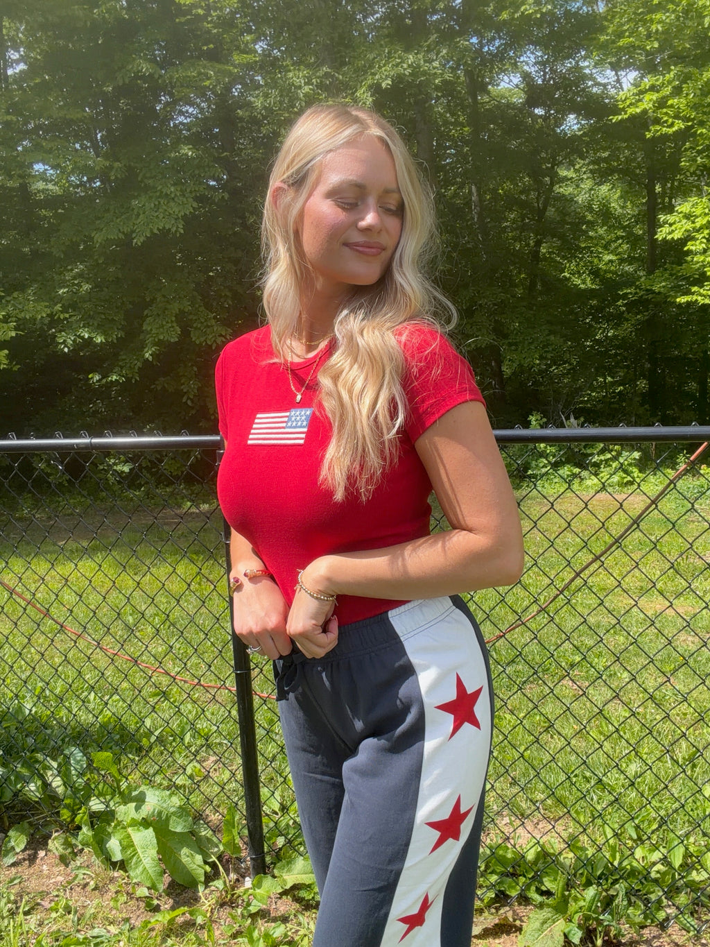 Star Spangled Bell Bottoms