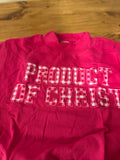 Product of Christ Gingham Mock Neck