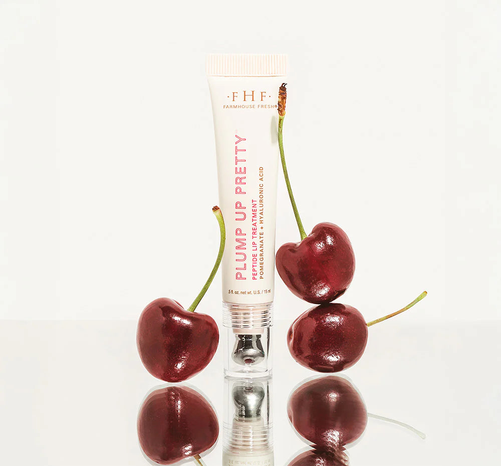 Plump Up Pretty Peptide Lip Treatment- Black Cherry