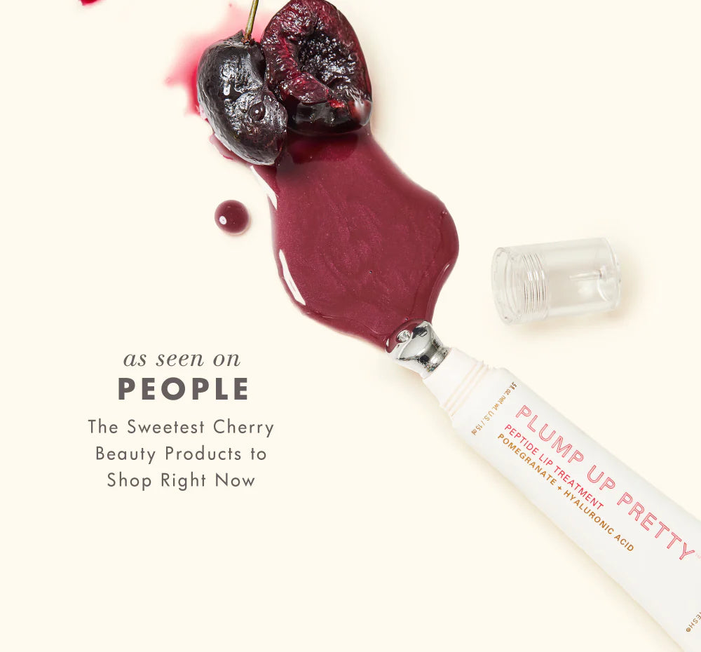 Plump Up Pretty Peptide Lip Treatment- Black Cherry